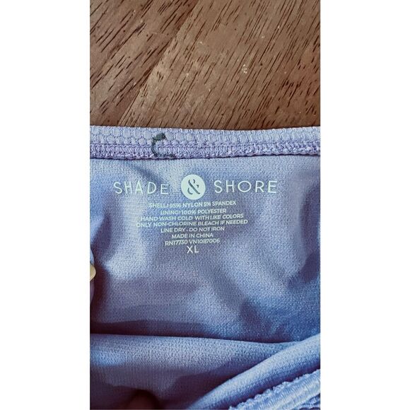 Shade and Shore Womens Lavender Bathing Suit Bottoms SZ XL New - Picture 3 of 10
